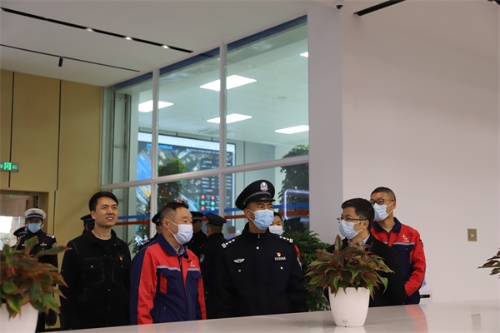 李平局长到辖区企业指导工作